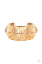 Load image into Gallery viewer, Wild About Wire - Gold-Bracelet
