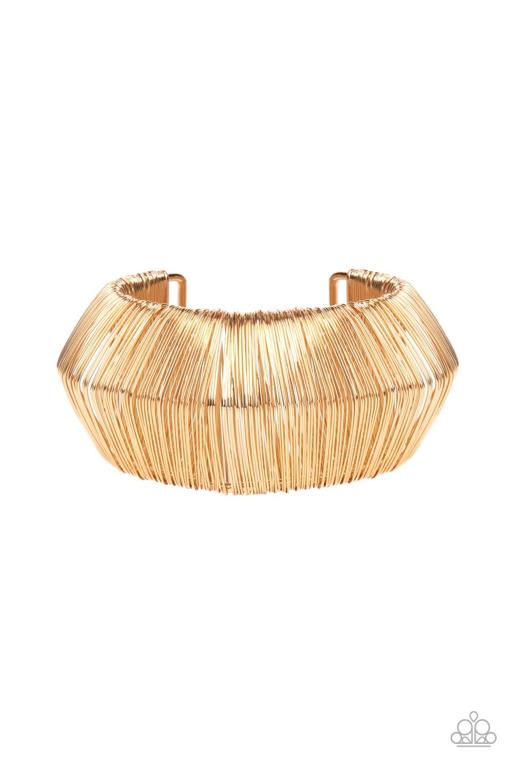 Wild About Wire - Gold-Bracelet