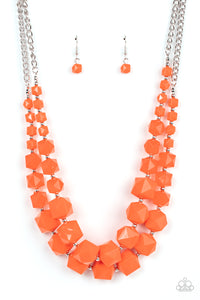 Summer Excursion - Orange necklace