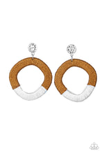 Load image into Gallery viewer, Thats a WRAPAROUND - Brown earring
