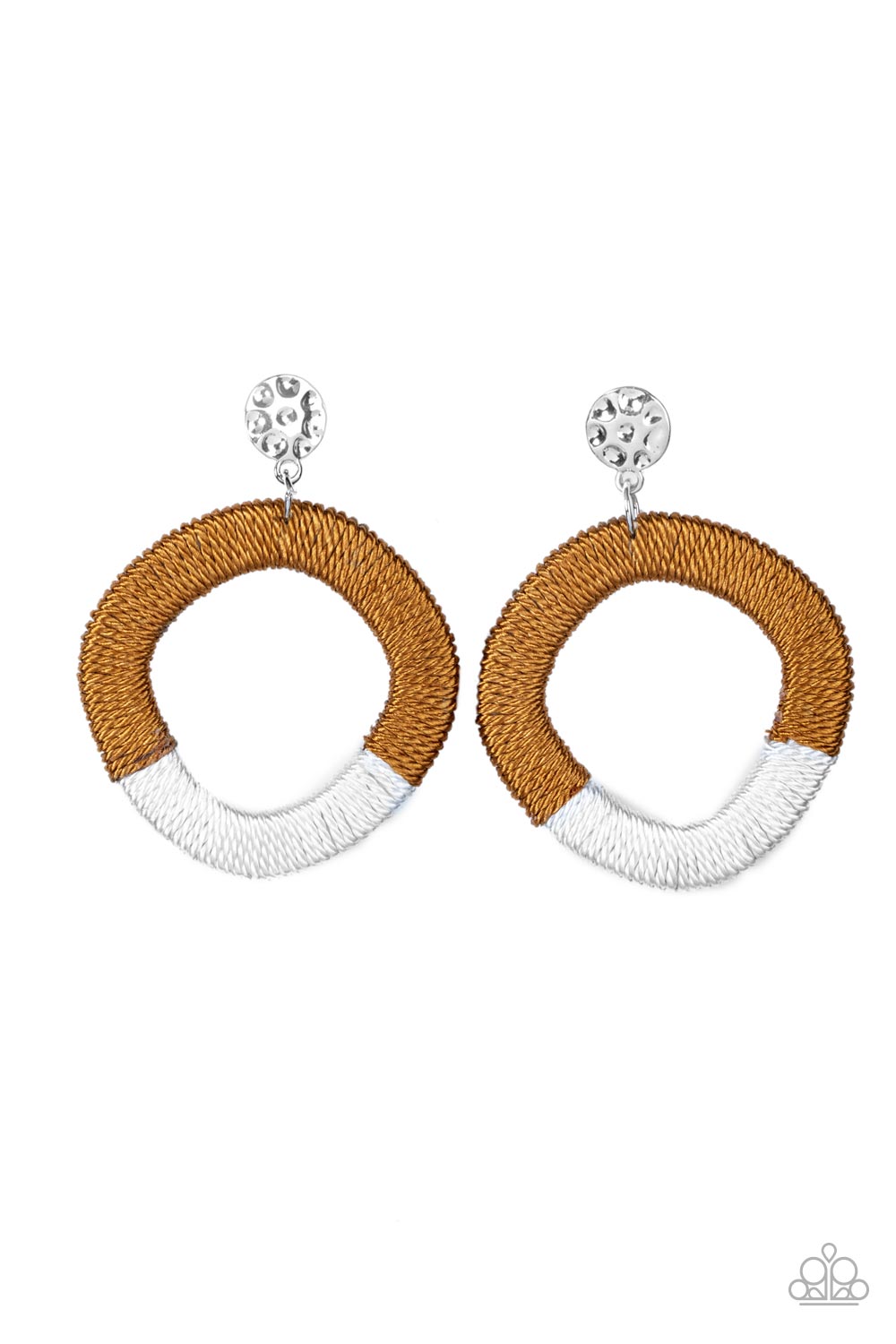 Thats a WRAPAROUND - Brown earring