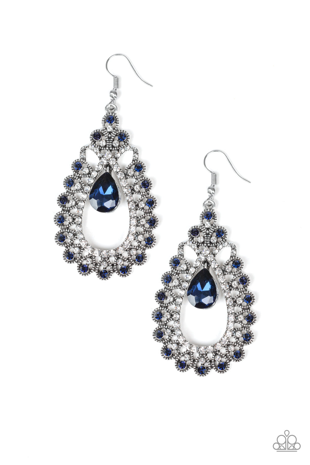 All About Business Blue Earring