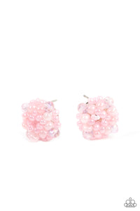 Bunches of Bubbly - Pink earring