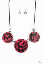 Load image into Gallery viewer, Viper pit Pink Necklace
