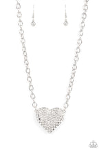 Load image into Gallery viewer, Heartbreakingly Blingy - White necklace
