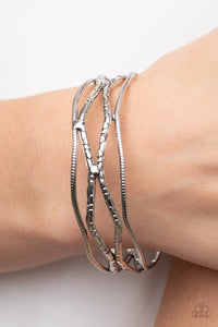 A Narrow ESCAPADE - Silver bracelet