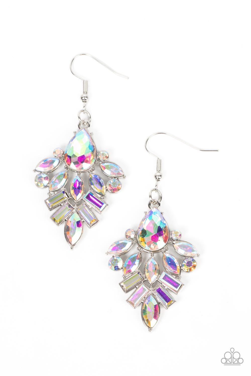Stellar-escent Elegance - Multi earring
