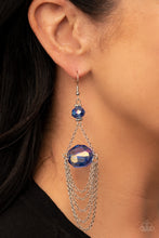 Load image into Gallery viewer, Ethereally Extravagant - Blue earring
