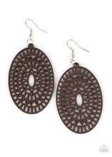 Load image into Gallery viewer, Tropical Retreat Brown Earring
