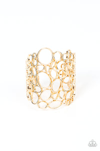 All Turned Around - Gold bracelet