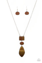 Load image into Gallery viewer, Hidden Cove - Brown necklace

