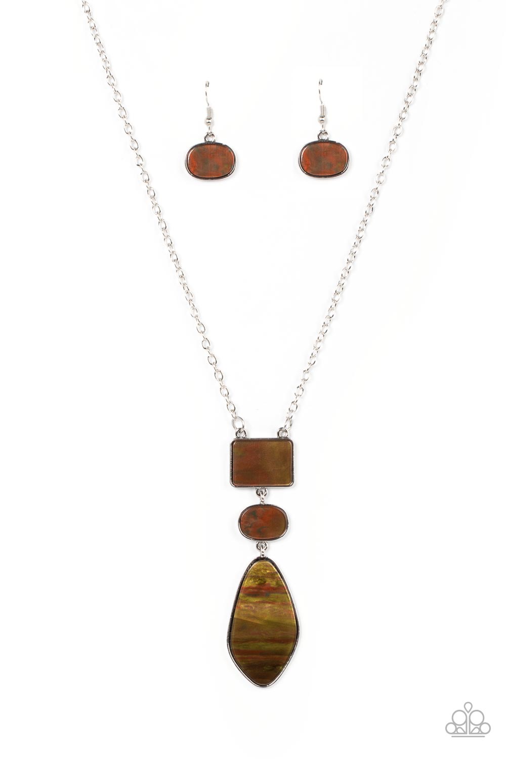 Hidden Cove - Brown necklace