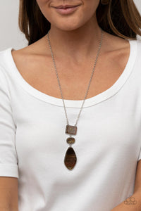 Hidden Cove - Brown necklace