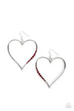 Load image into Gallery viewer, Bewitched Kiss - Red earring
