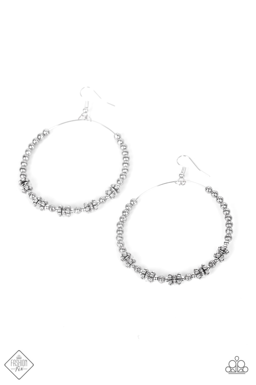 Simple Synchrony - Silver earring
