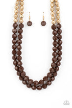 Load image into Gallery viewer, Greco Getaway - Brown necklace
