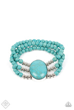 Load image into Gallery viewer, Stone Pools - Blue bracelet
