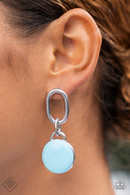 Load image into Gallery viewer, Drop a TINT - Blue earring
