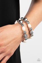 Load image into Gallery viewer, Sagebrush Saga - White bracelet
