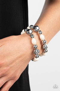 Sagebrush Saga - White bracelet