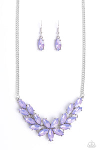 Ethereal Efflorescence - Purple-Necklace