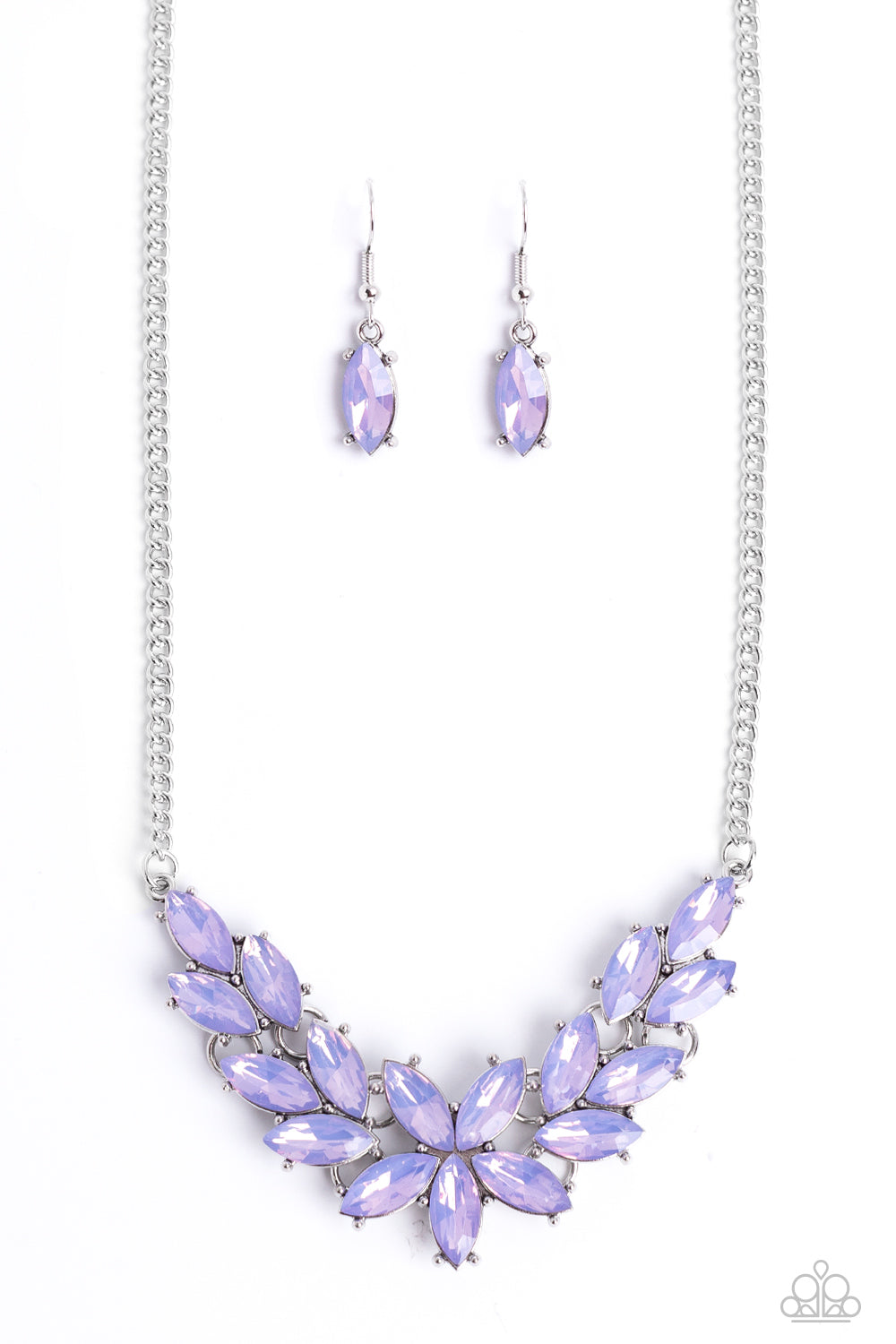 Ethereal Efflorescence - Purple-Necklace