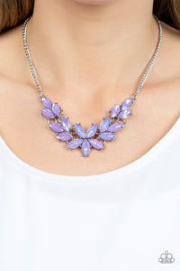 Ethereal Efflorescence - Purple-Necklace