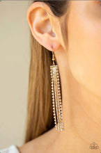 Load image into Gallery viewer, Starlit Tassels Gold Earring
