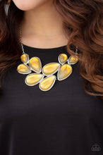 Load image into Gallery viewer, Iridescently Irresistible Yellow Necklace
