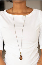 Load image into Gallery viewer, Friends in glow places Brass Necklace
