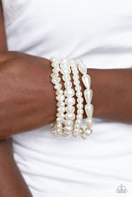 Load image into Gallery viewer, Gossip PEARL - White-Bracelet
