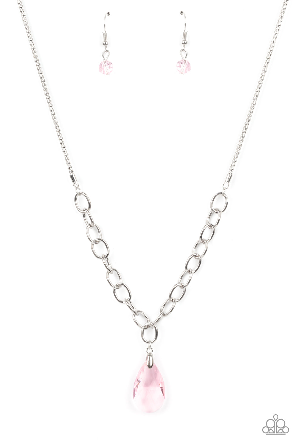 Mega Modern pink necklace