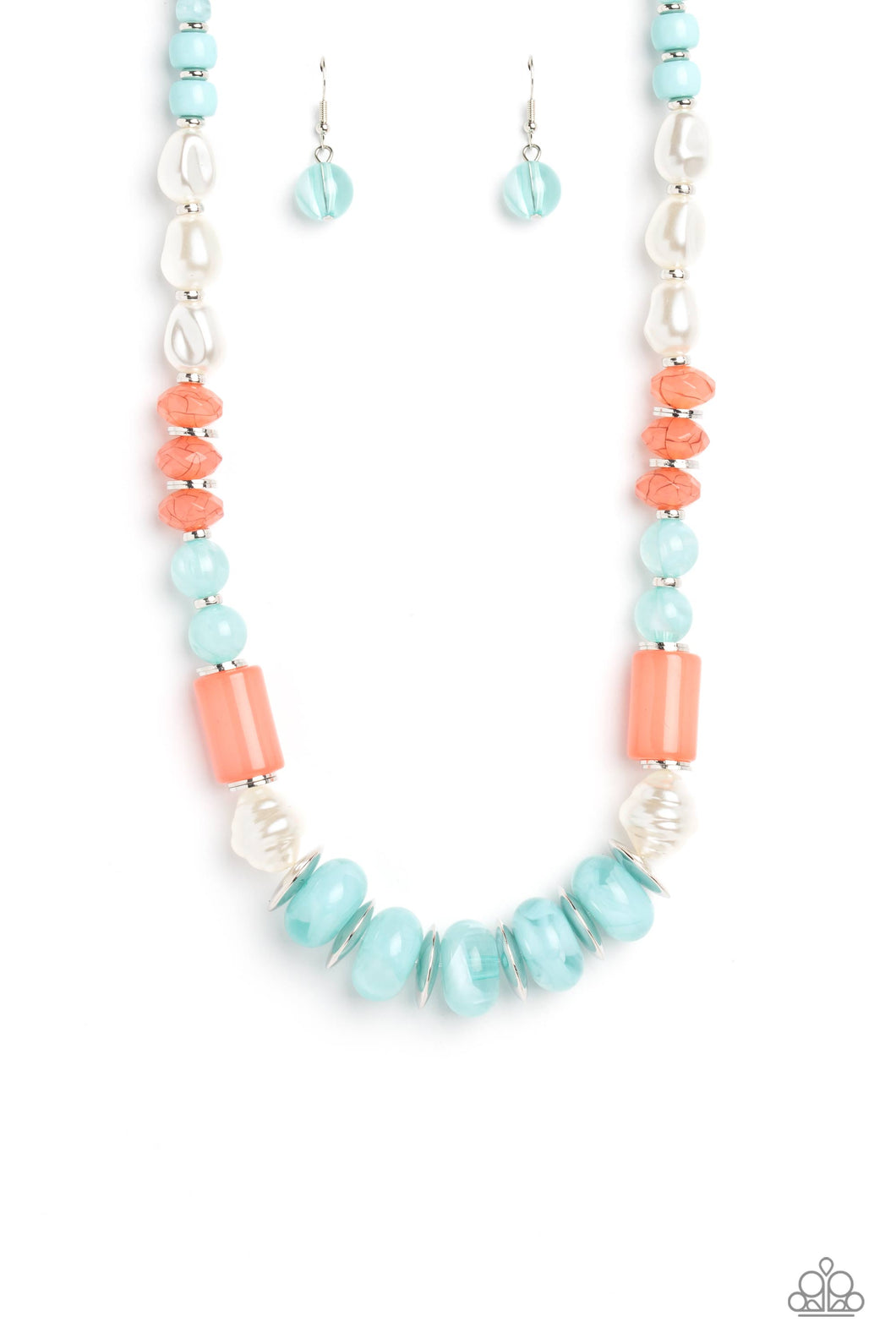 A SHEEN Slate - Blue- Necklace