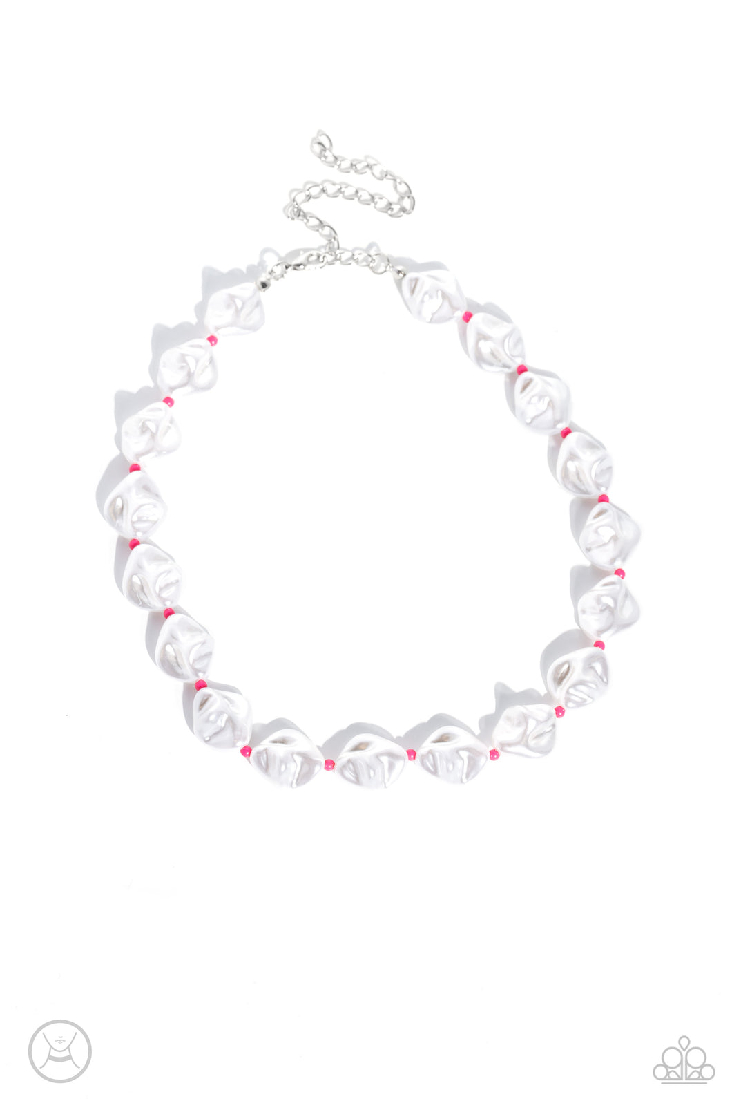 SHORE Enough - Pink-Necklace