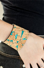 Load image into Gallery viewer, Cork Congo - Blue Bracelet
