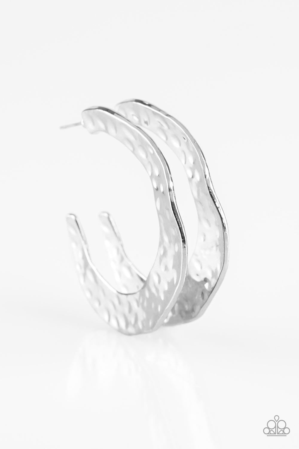 The HOOP Up Silver Earring
