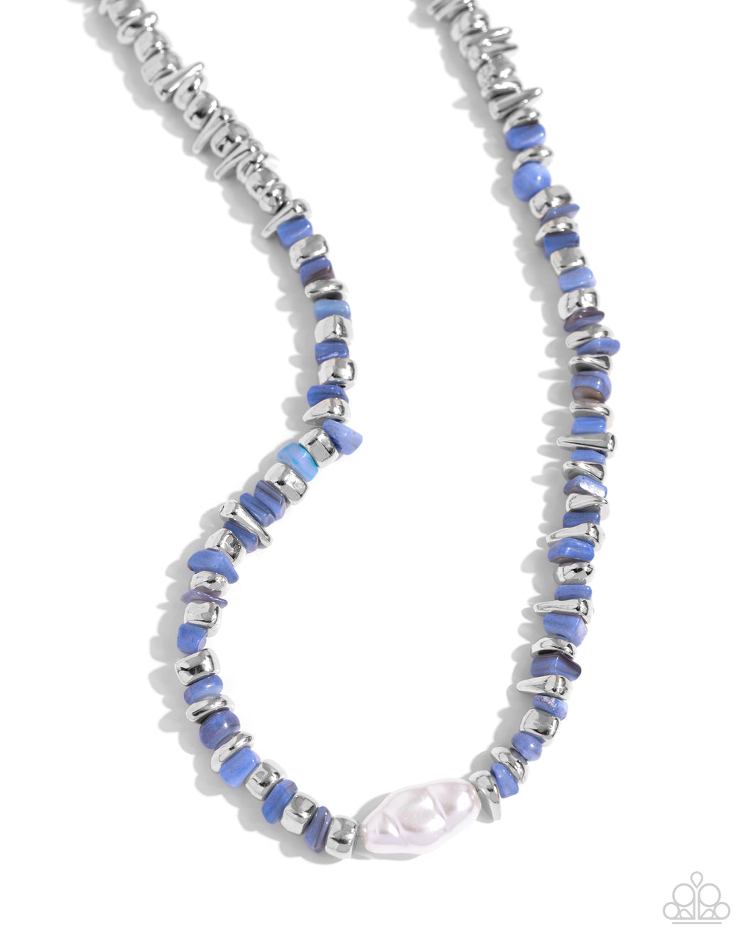 Seasonal Socialite - Blue necklace