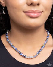 Load image into Gallery viewer, Seasonal Socialite - Blue necklace
