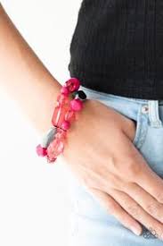 Rockin Rock Candy Pink Bracelet