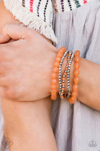 Sugary Sweet  Orange Bracelet