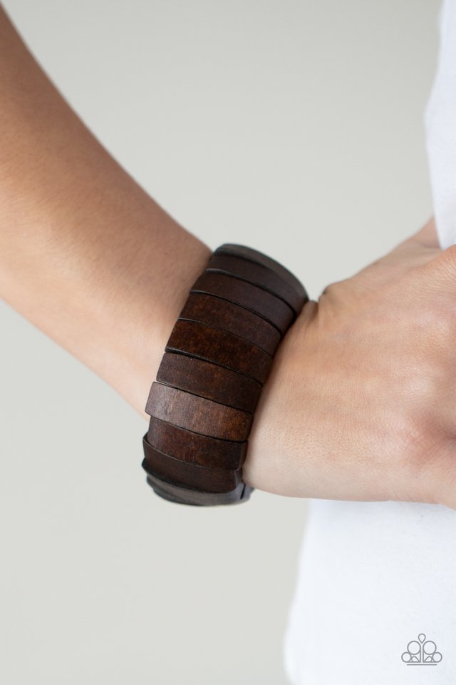 Raise the BARBADOS brown bracelet