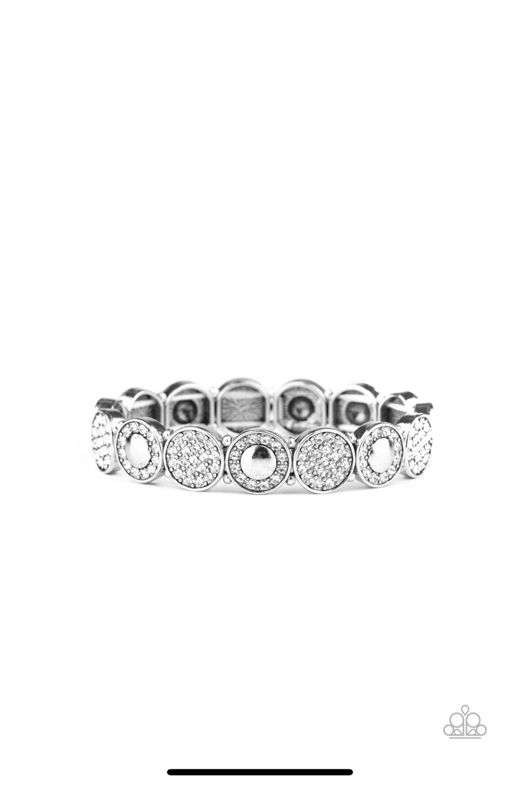 Glamour Garden White Bracelet