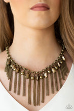 Load image into Gallery viewer, Industrial intensity brass Necklace
