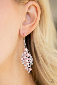 Famous Fashion pink earring