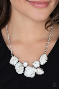 So Jelly White necklace