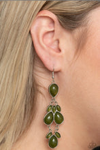 Load image into Gallery viewer, Superstar Social Green Earring
