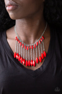 Venturous Vibes Red necklace