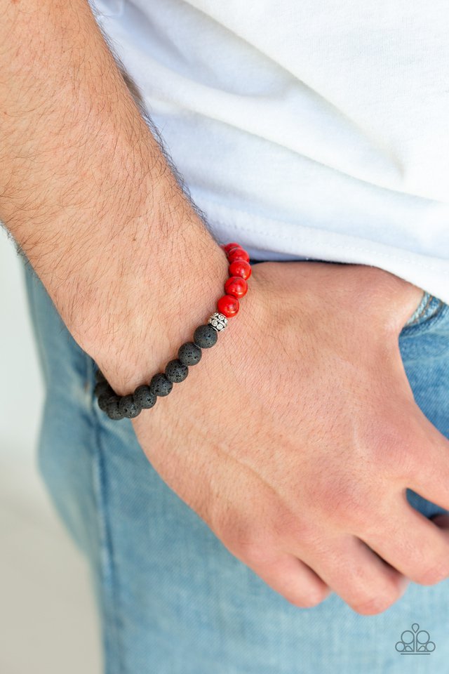 Fortune Red urban bracelet