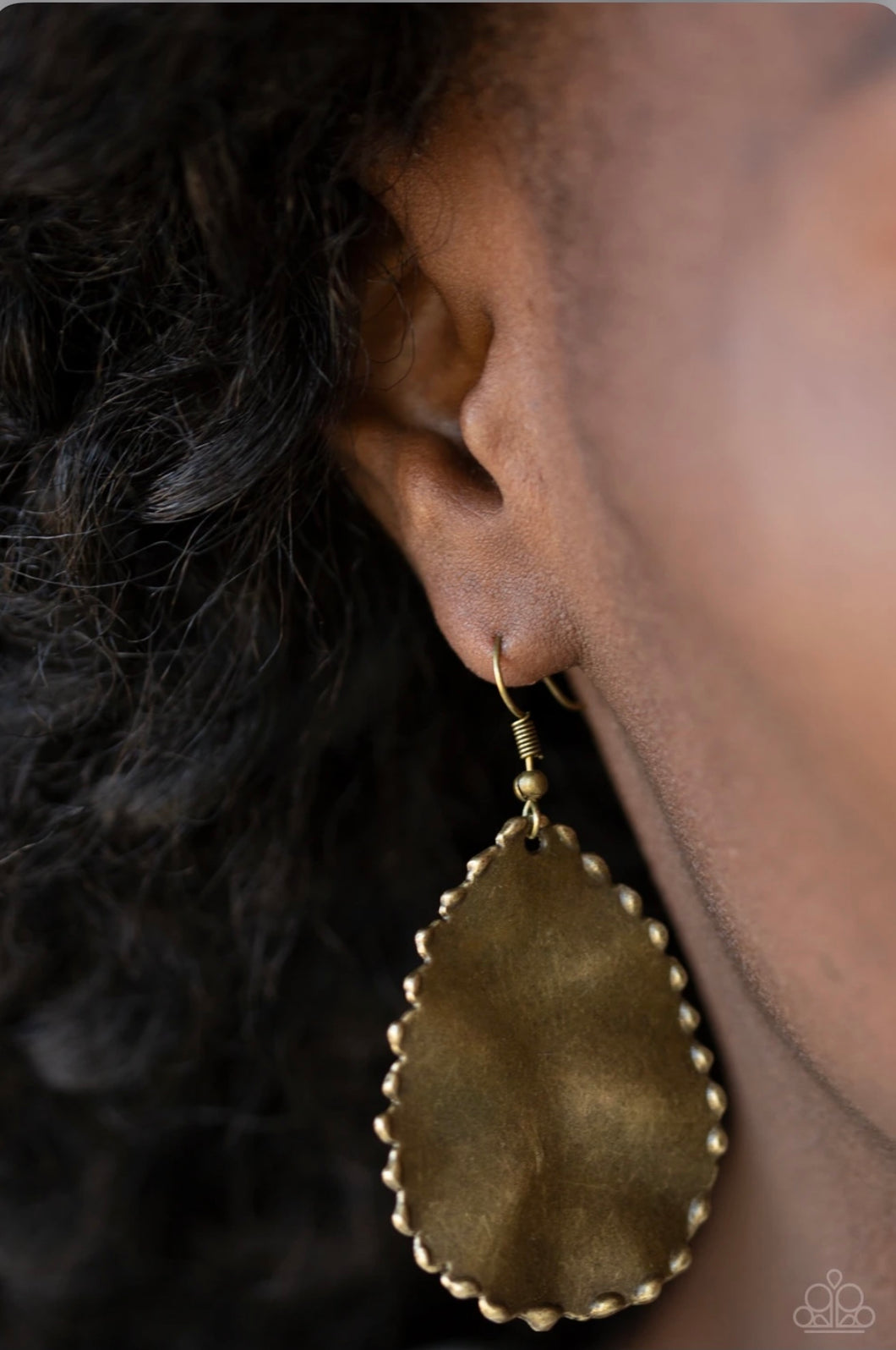 Trail Ware Brass Earring
