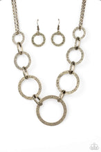 Load image into Gallery viewer, City circus Brass Necklace
